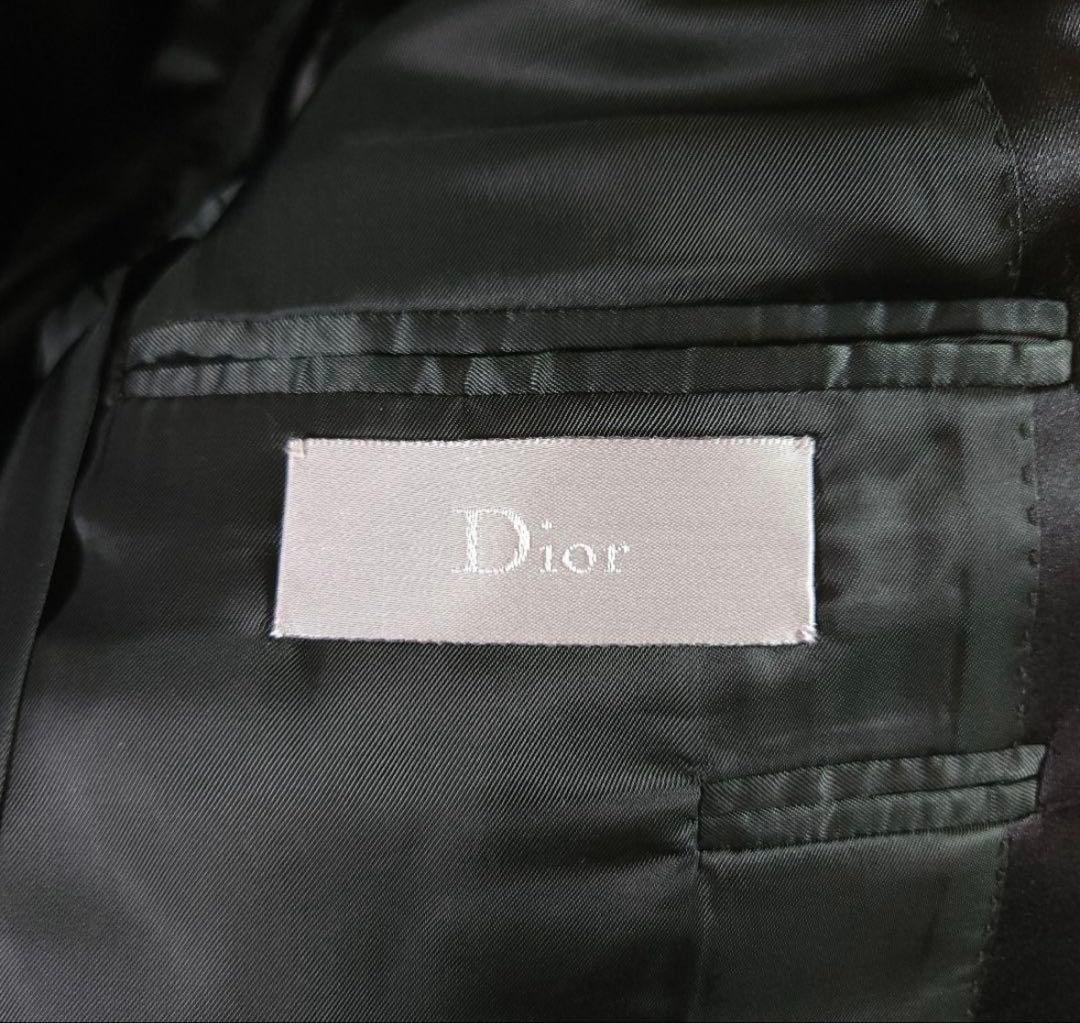 07AW Dior homme スモーキングジャケット ブラック