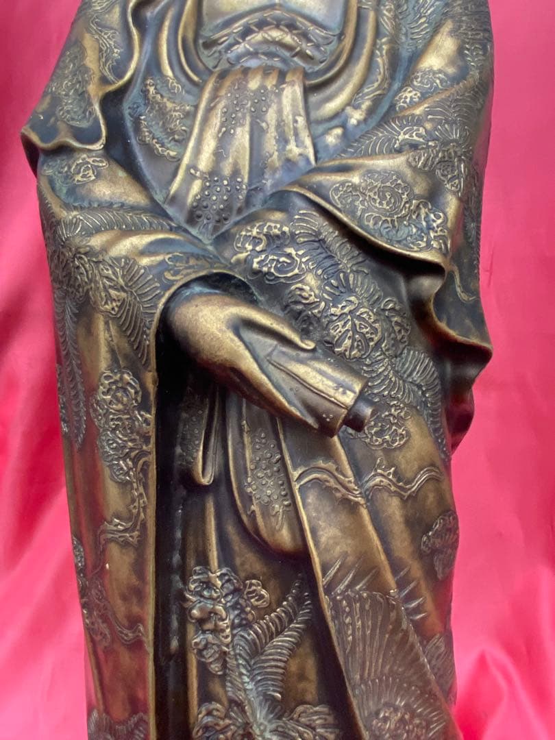仏像 古美術 骨董 銅製観音菩薩 観世音菩薩 観自在菩薩 救世菩薩 コレオーク品