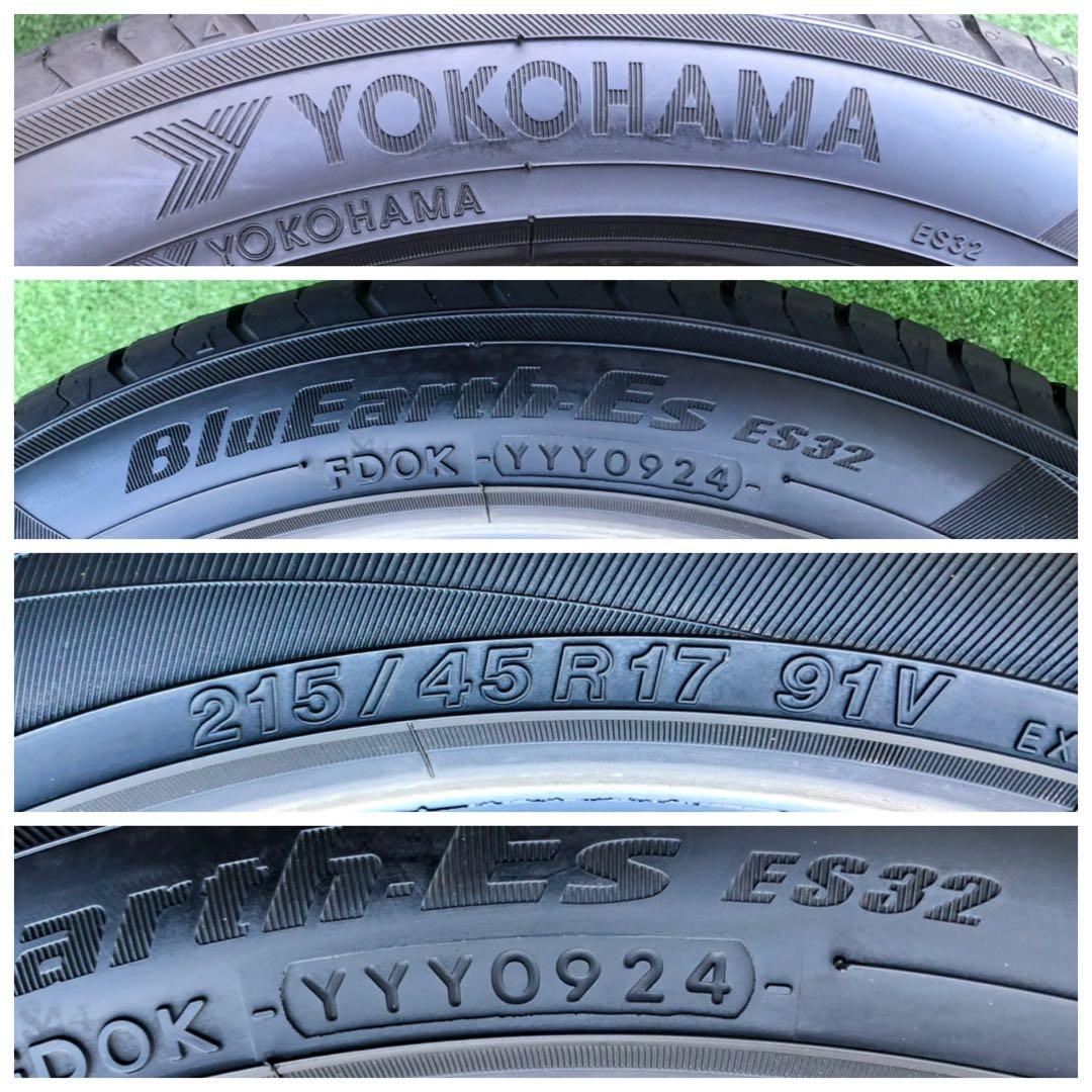 215/45 R17 Yokohama BluEarthラジアルタイヤ2024年