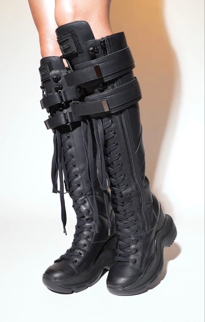 YELLO sat long boots厚底 ロングブーツ超美品⭐︎