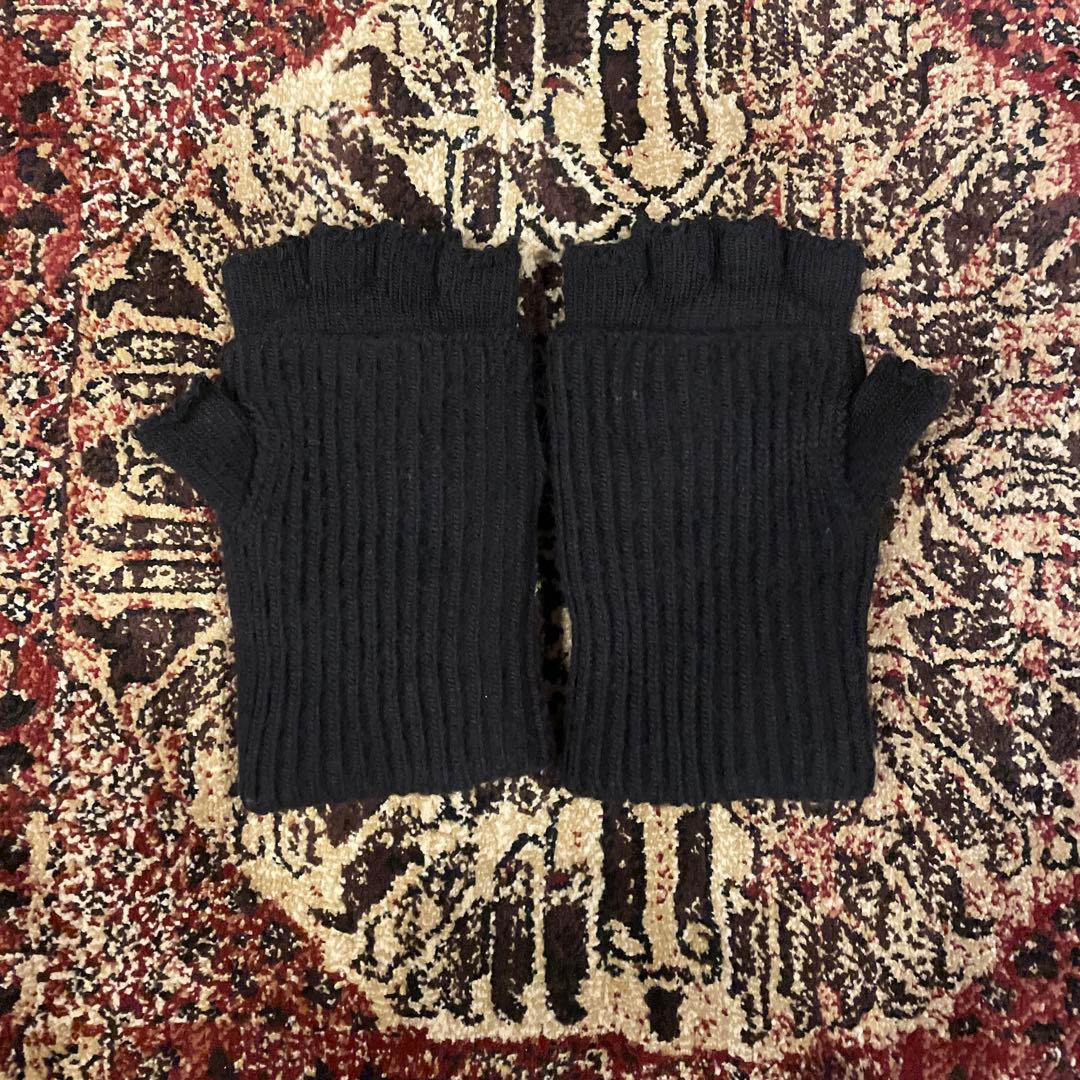 COOTIE Lowgauge Fingerless Knit Glove 手袋