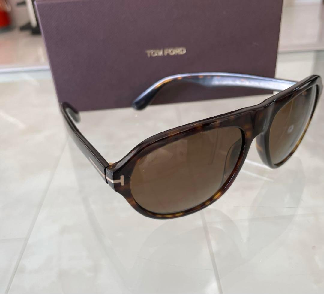 【美品】Tom Fordトムフォード サングラス　ティアドロップ型