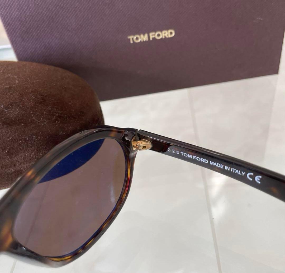 【美品】Tom Fordトムフォード サングラス　ティアドロップ型