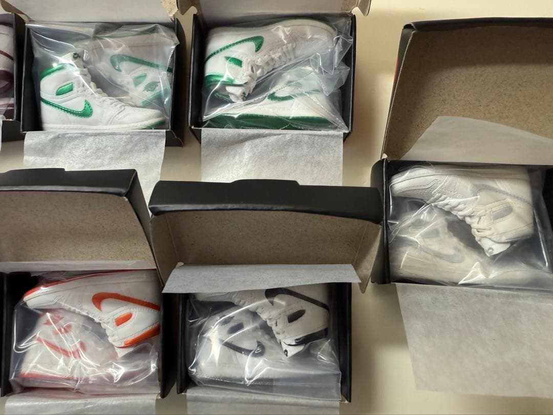 NIKE Air Jordan 1 ガチャ メタリックまとめ9点