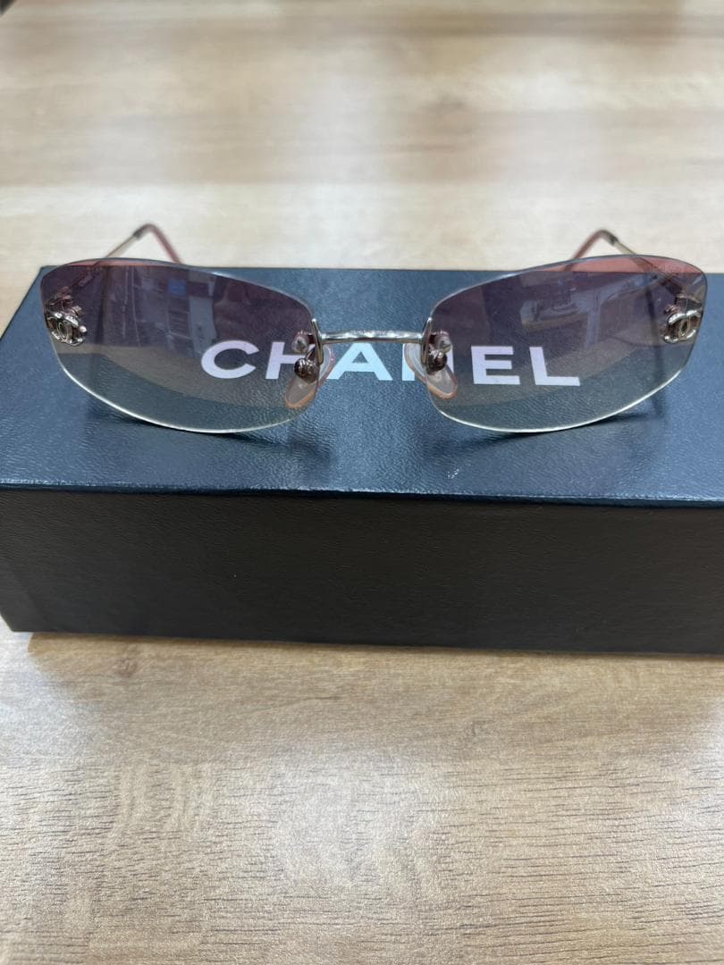 K*y様 CHANEL ブラウン サングラス ケース付き 124/58 【510