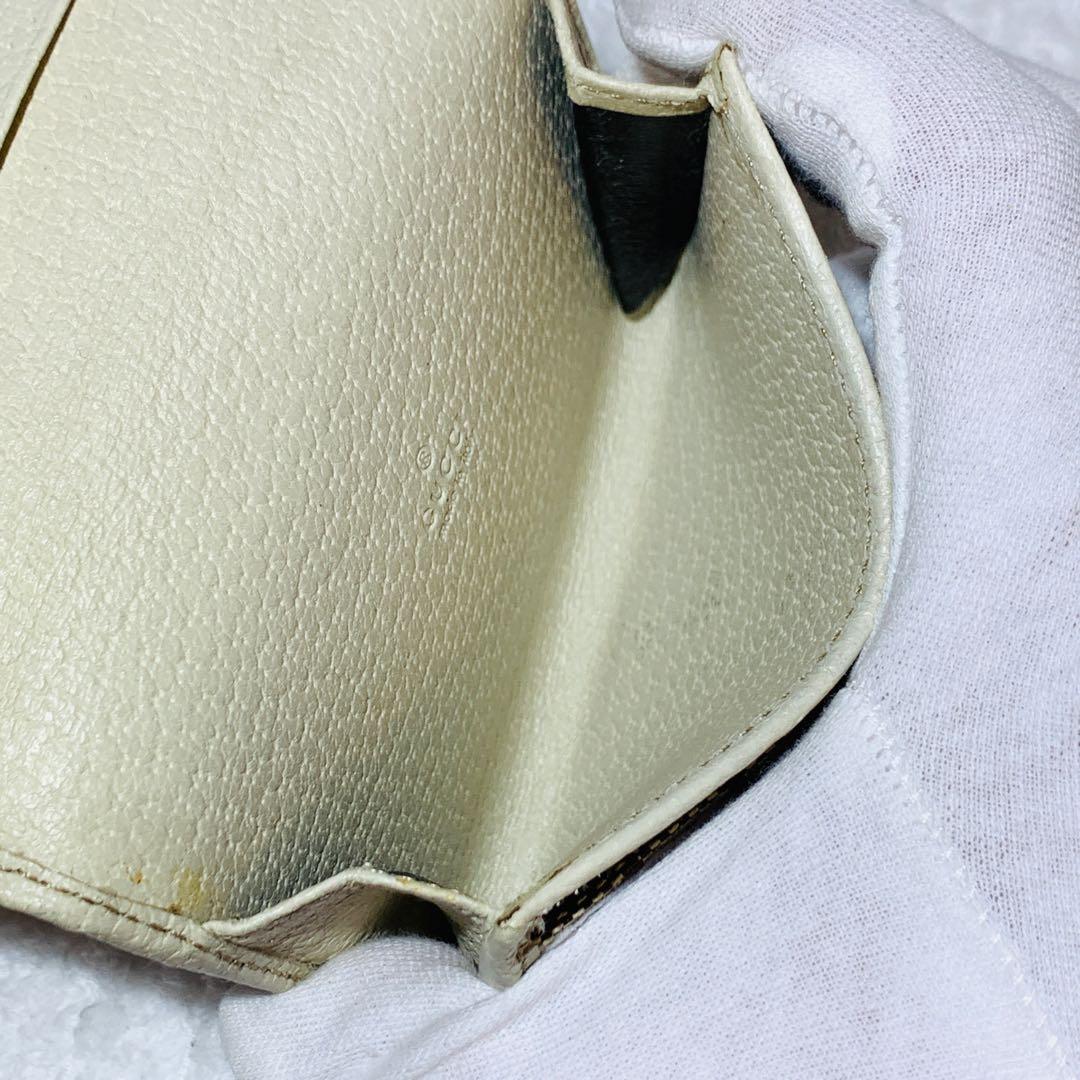 ⭐️美品グッチ GUCCI GGキャンバス カードケース 名刺入れ ベージュ