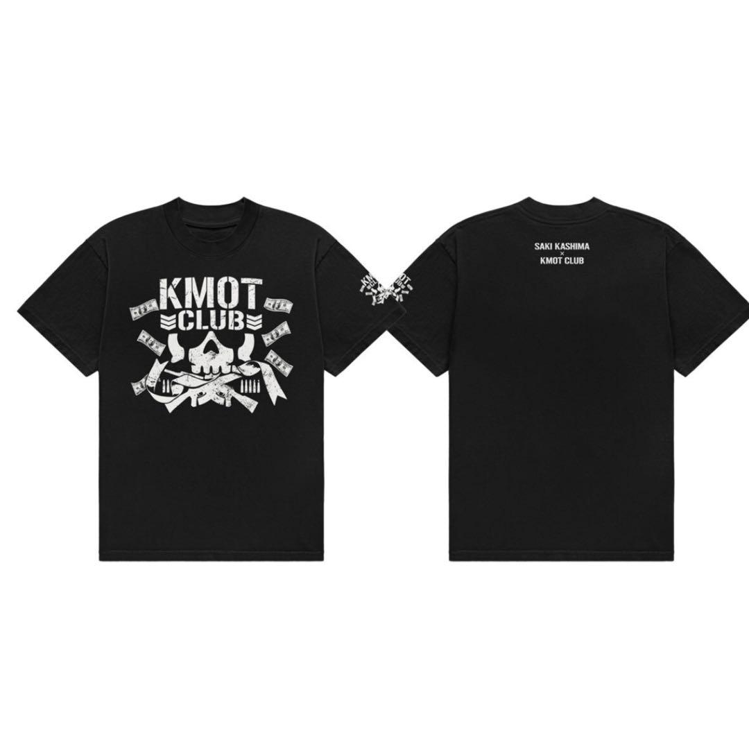 【新品】STARDOM・鹿島沙希 × KMOT CLUB Tシャツ XL