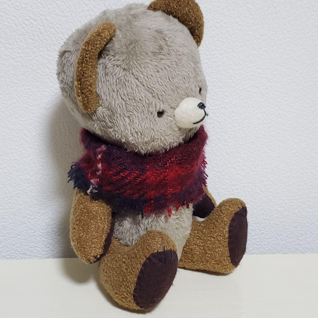 No.635 テディベア　ツートーン×マフラー