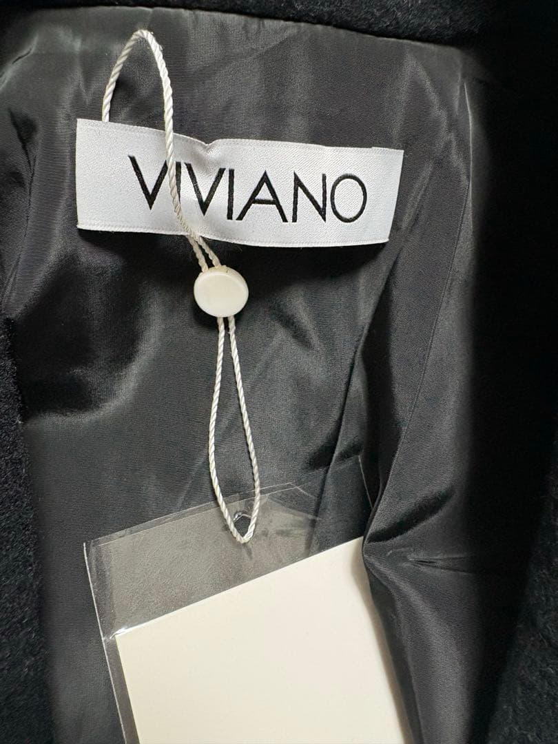 VIVIANO ジャケット ブラック 黒ジャケット