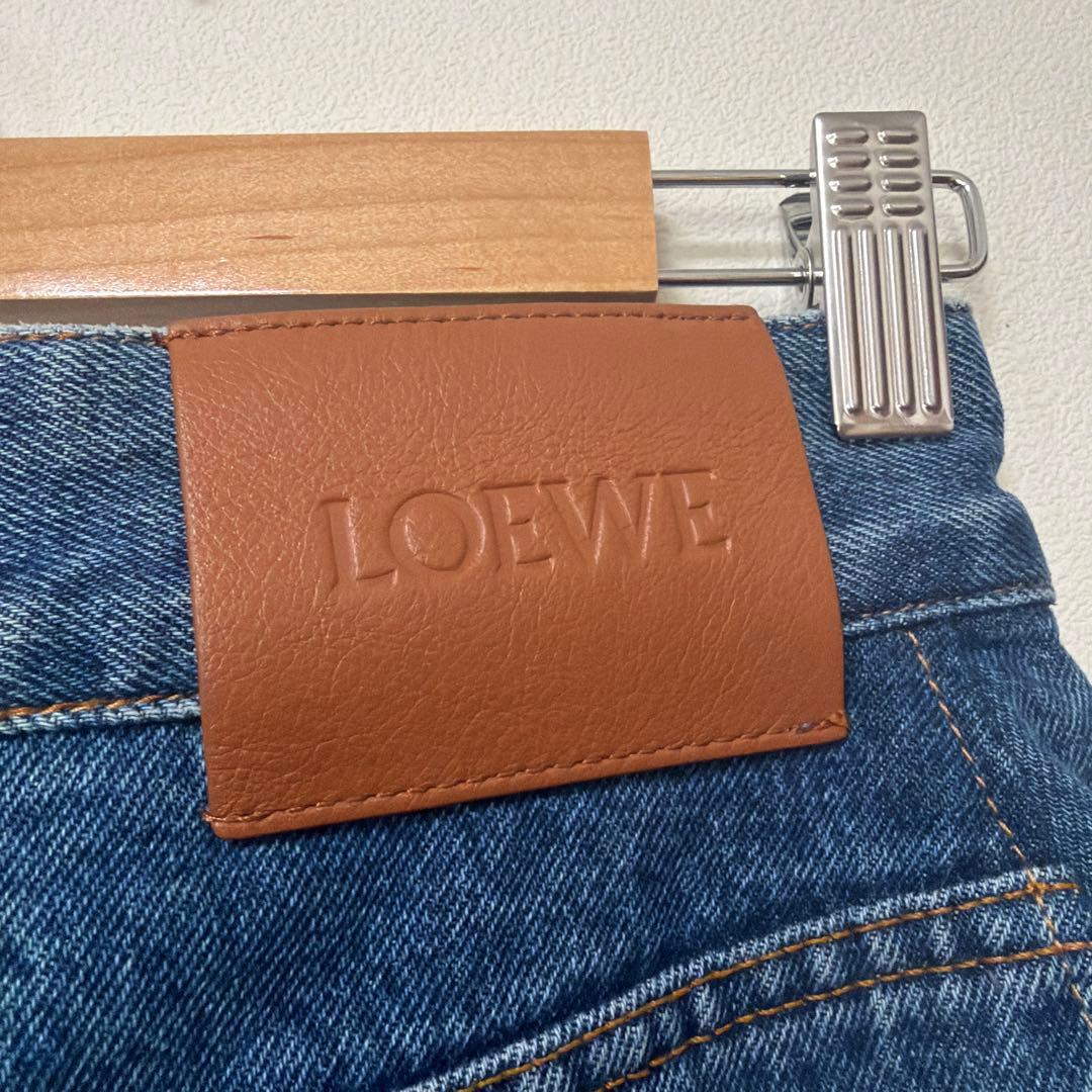 最終価格　25SS LOEWE アナグラムバギージーンズ 34