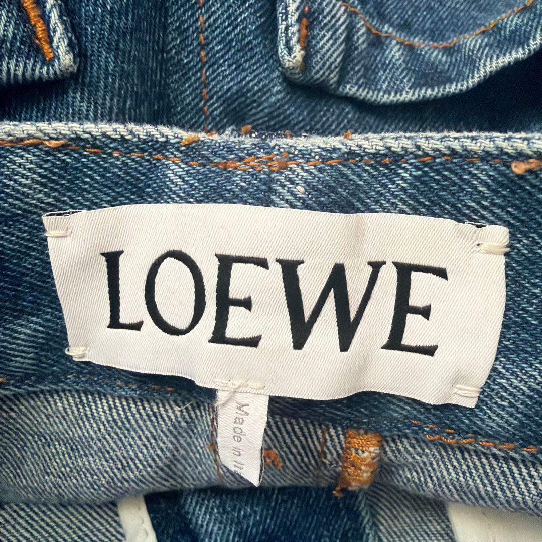 最終価格　25SS LOEWE アナグラムバギージーンズ 34