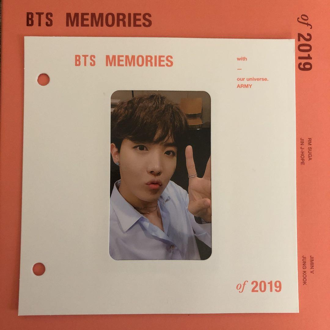 BTS ホソク　トレカ　メモリーズ2019 Blu-ray J-HOPE