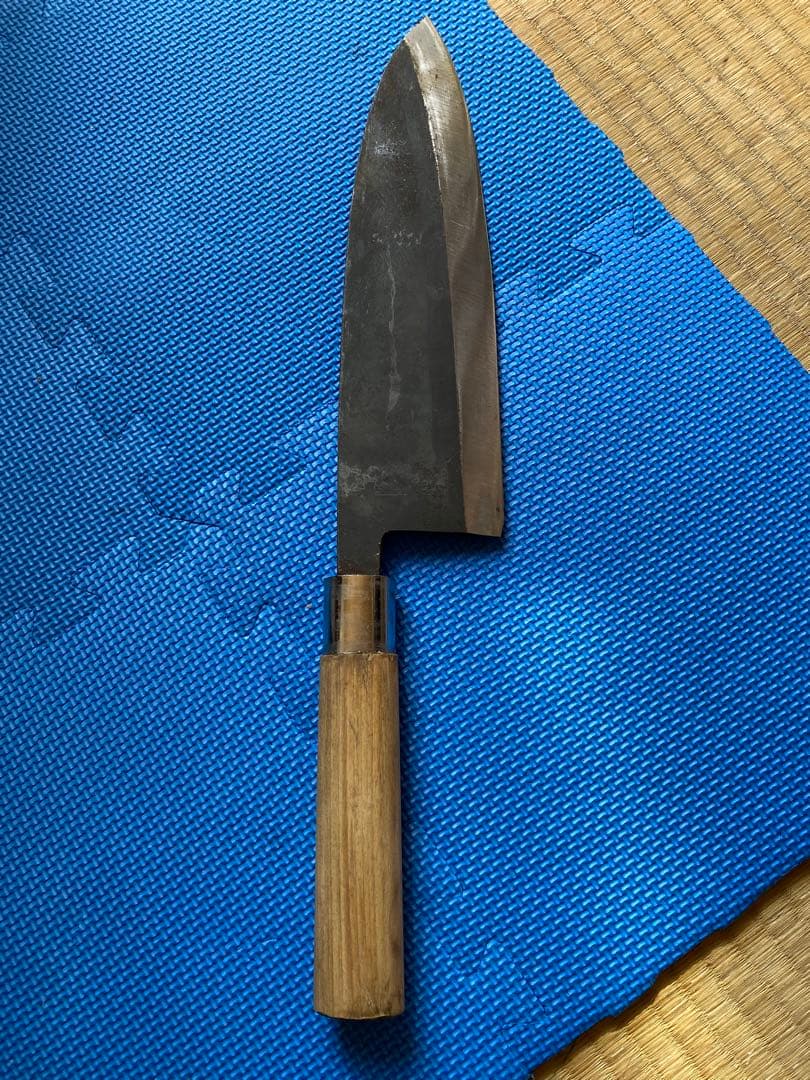 東京 紋三郎 出刃包丁　46.5cm 大なサイズ。