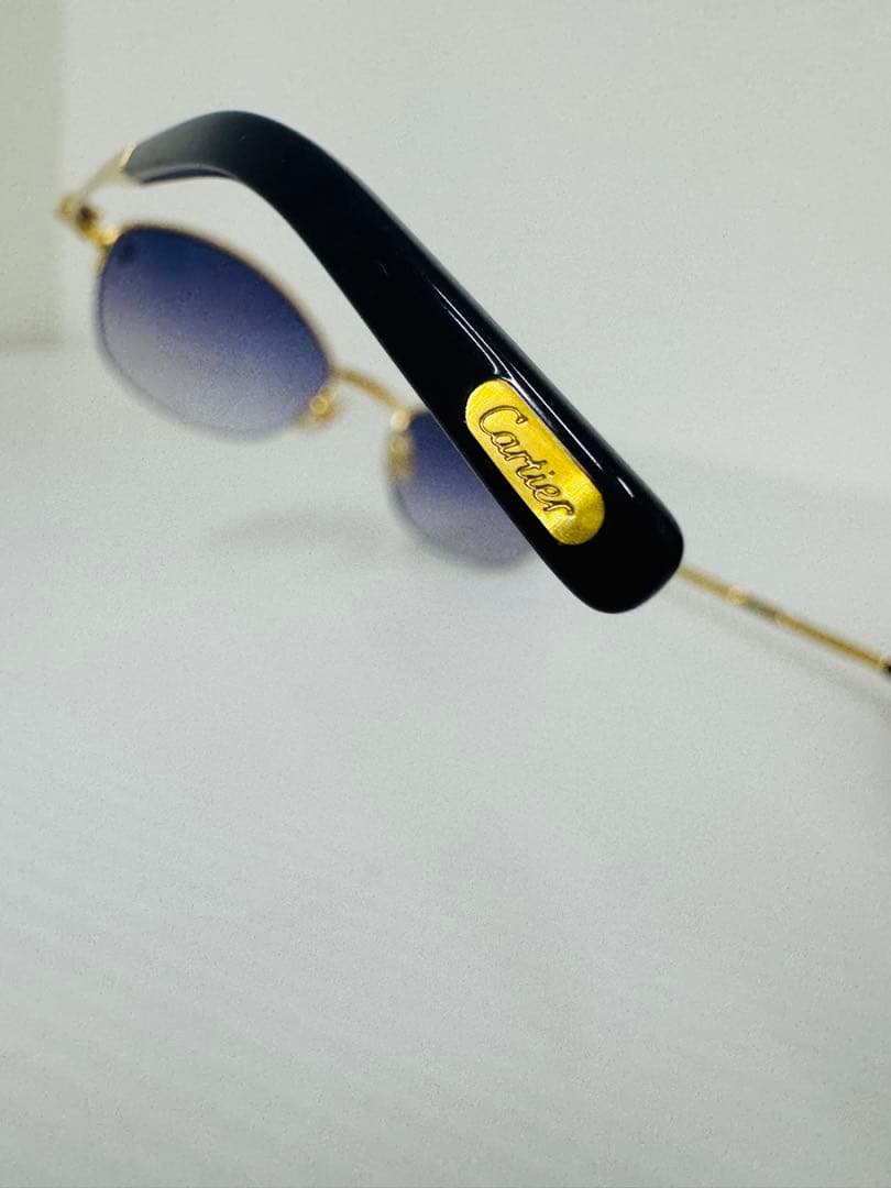 【ユチャ】Cartier ANAKIEサファイア ゴールド ハーフリム