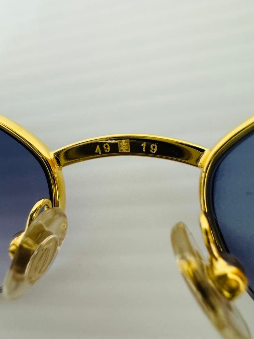 【ユチャ】Cartier ANAKIEサファイア ゴールド ハーフリム