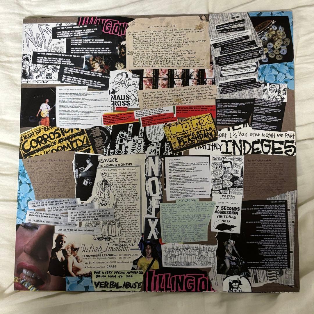 NOFX PUMP UP THE VALUUM LP レコード