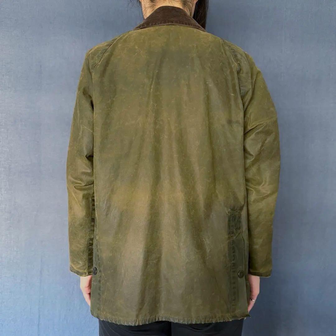 C38 BARBOUR BEDALE ビデイル Olive Y2K
