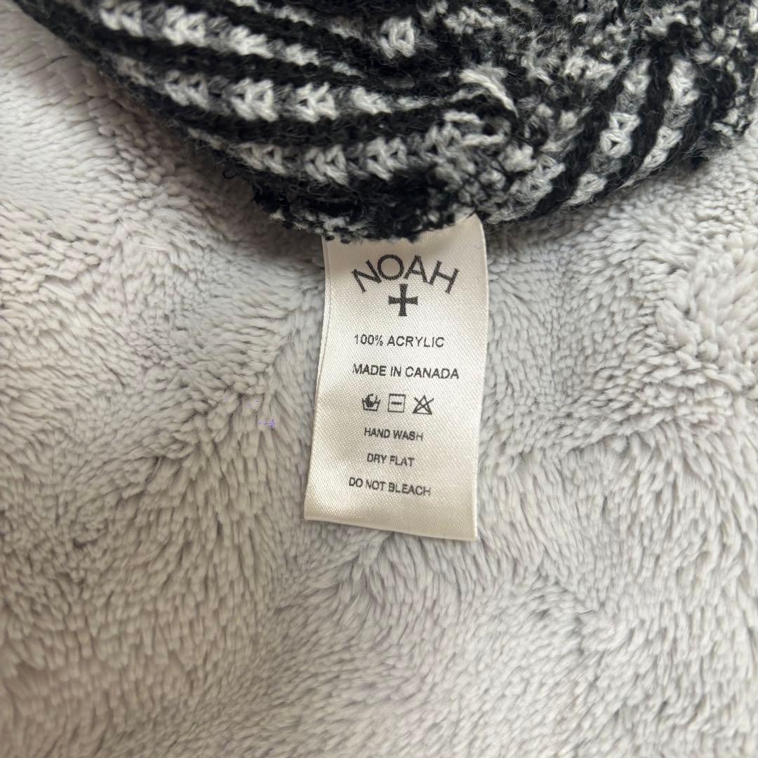 2025AW NOAH ビーニー ニット帽 black /gray beanie