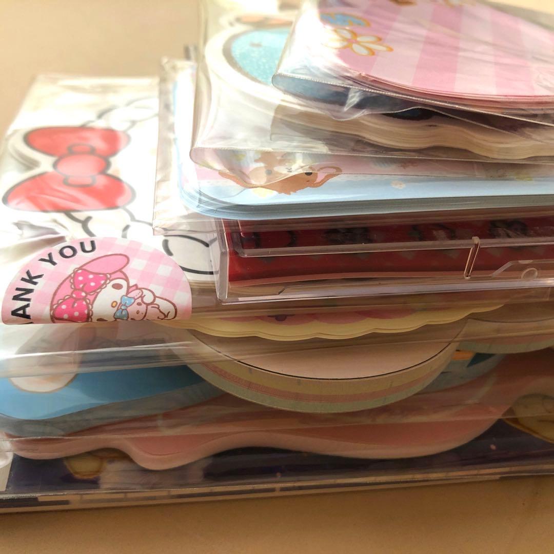 サンリオ　メモ　まとめ売り　キティちゃん　マロンクリーム シナモロール