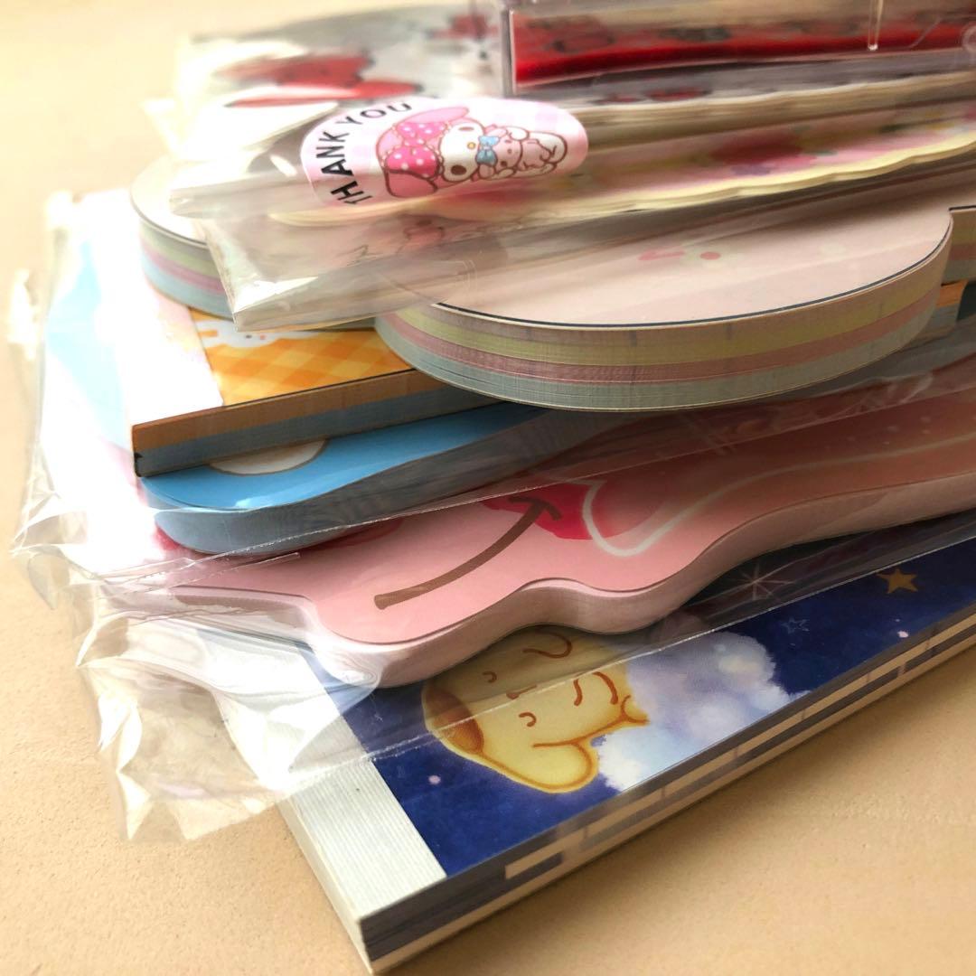 サンリオ　メモ　まとめ売り　キティちゃん　マロンクリーム シナモロール