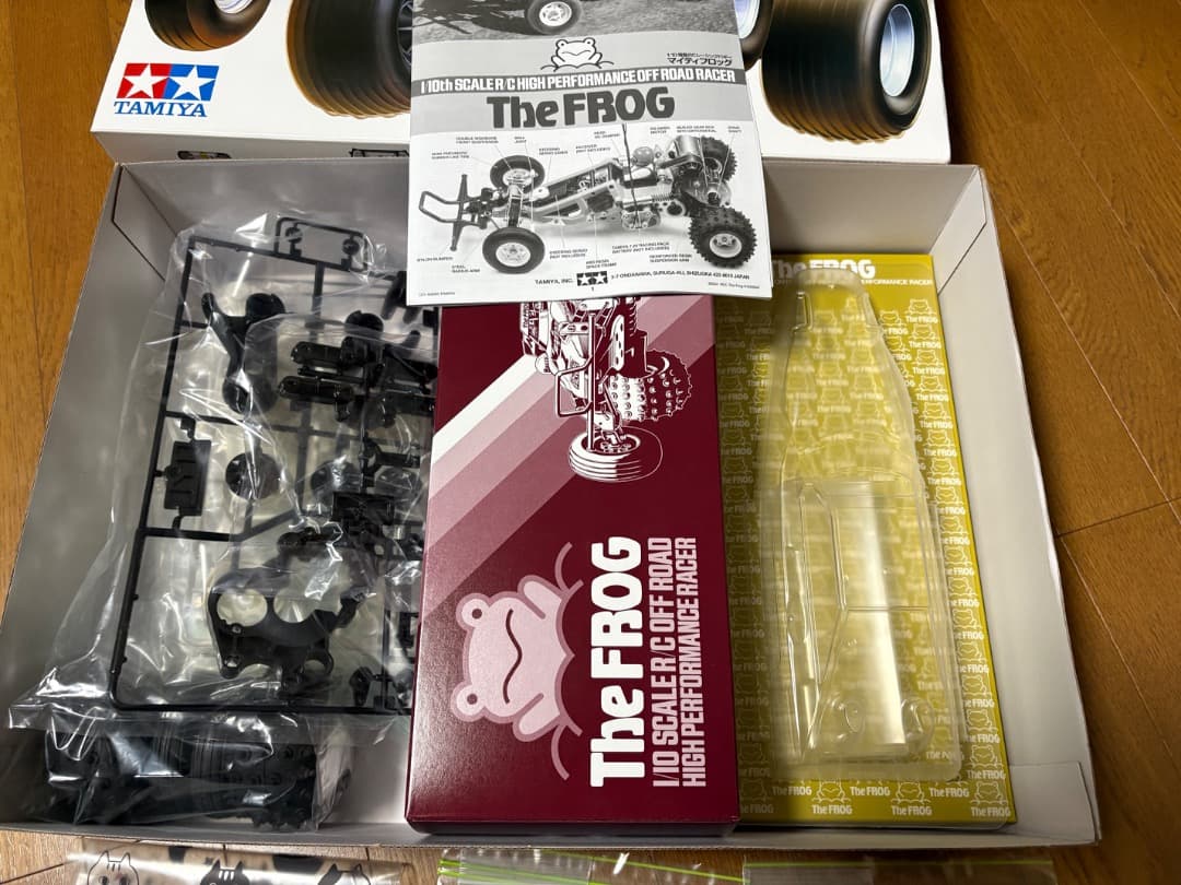 TAMIYA The FROG マイティフロッグ2005 未組立 一部開封