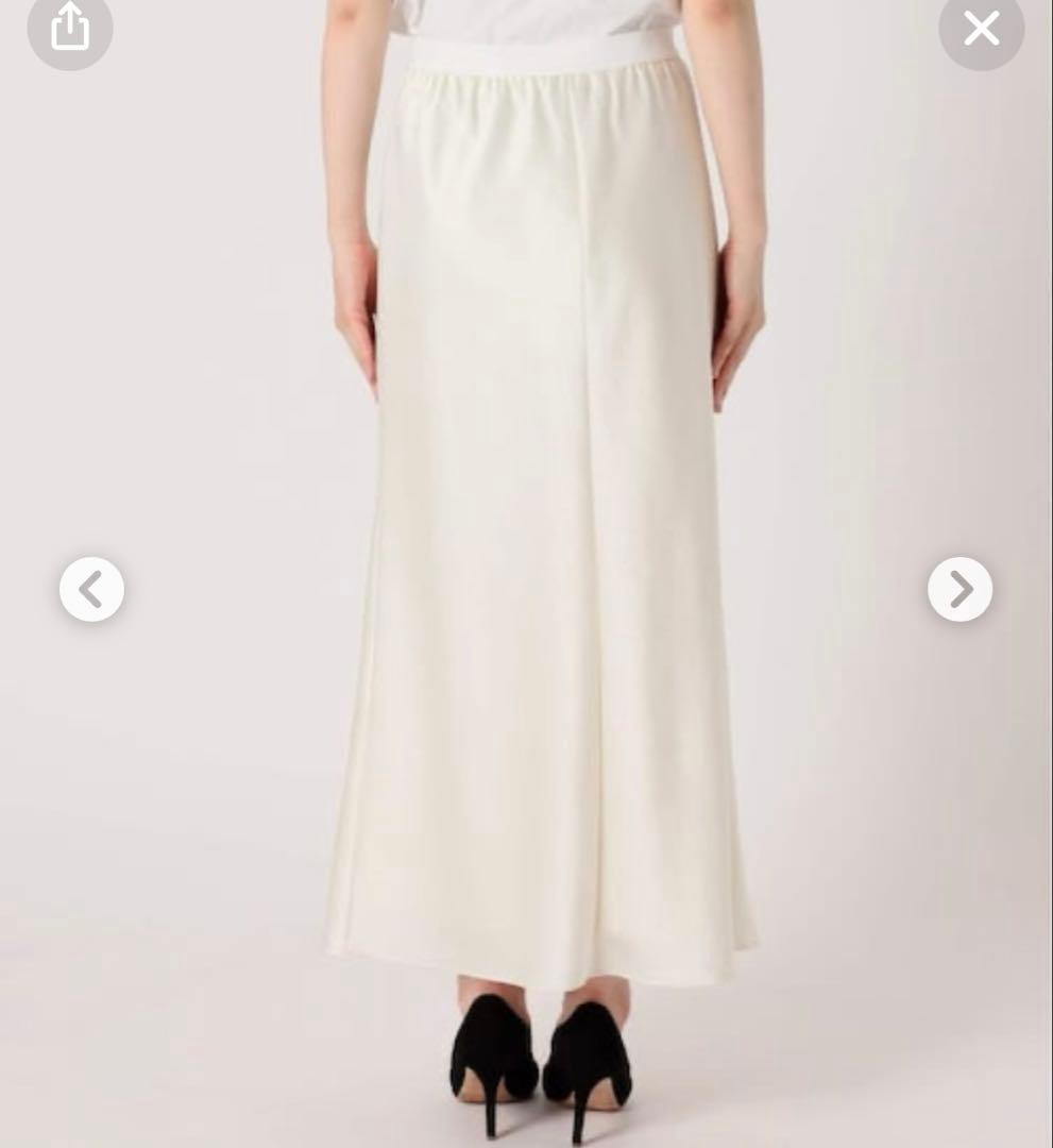 ドゥーズィエムクラス　エブリデイアイライク　Minimal Satin Midi
