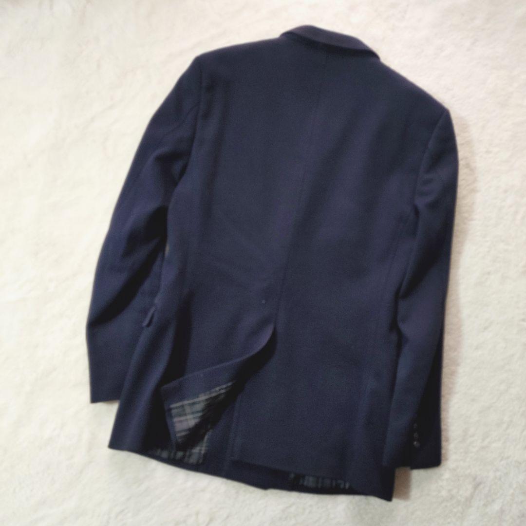 BURBERRY BLACK LABEL 銀ボタン ダブル テーラードジャケット