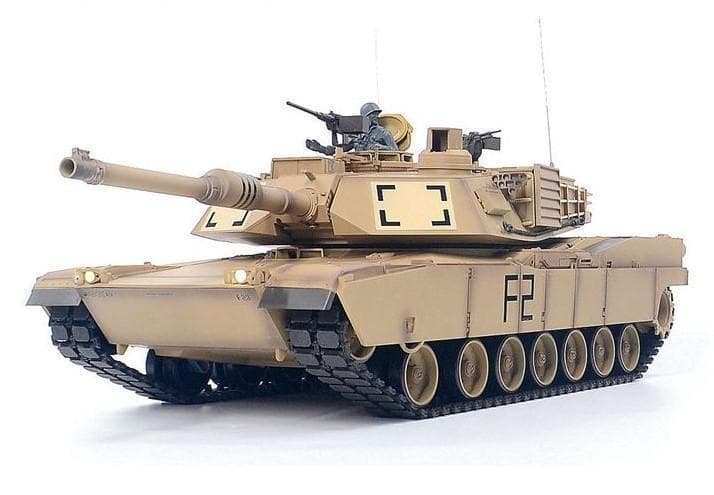 1/16サイズ戦車ラジコン　USエイブラムス　ヘンロン3918-1基板7.0