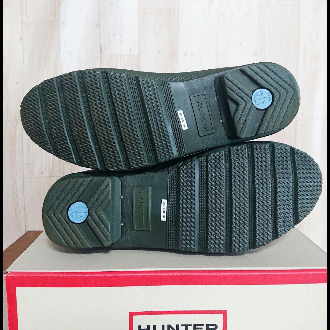 HUNTER 長靴 オリーブ カーキ色 25 新品未使用