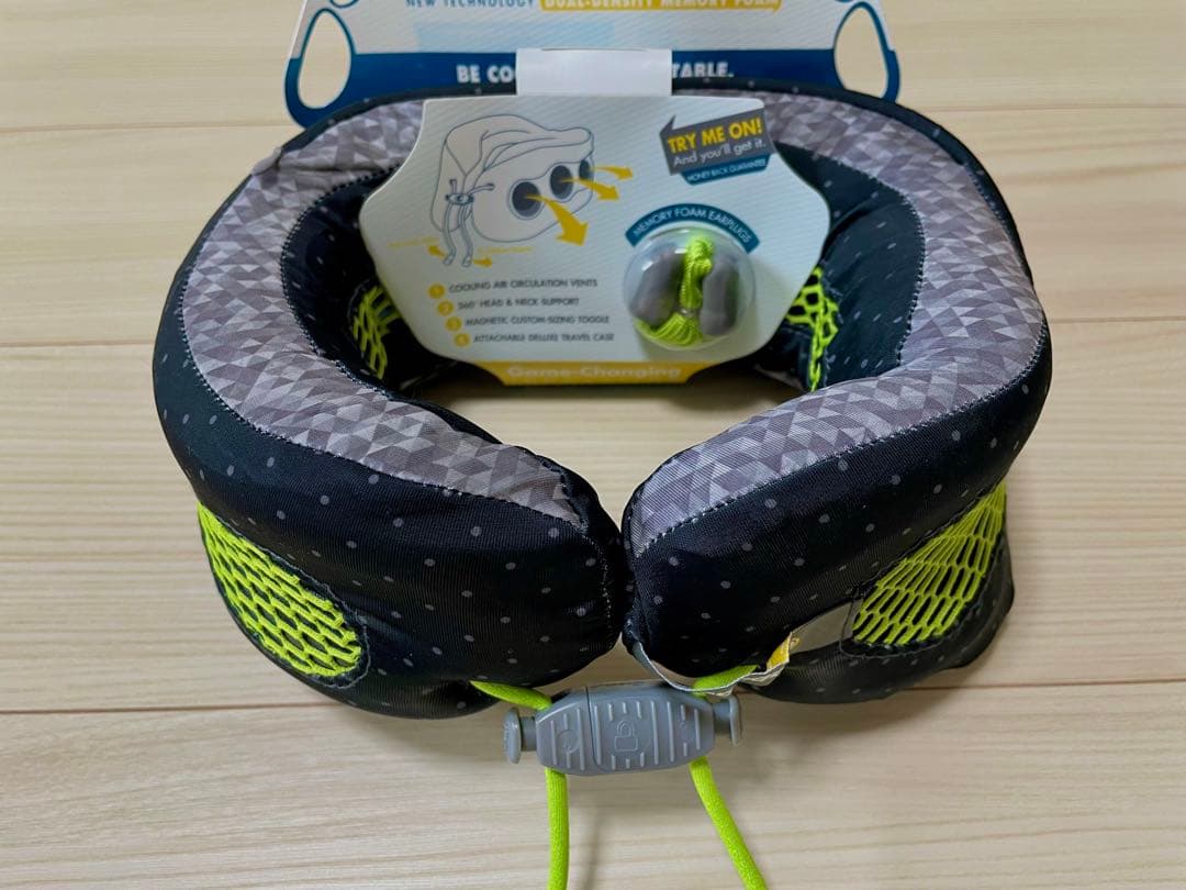 【新品】Cabeau Evolution Cool ネックピロー ライトグリーン