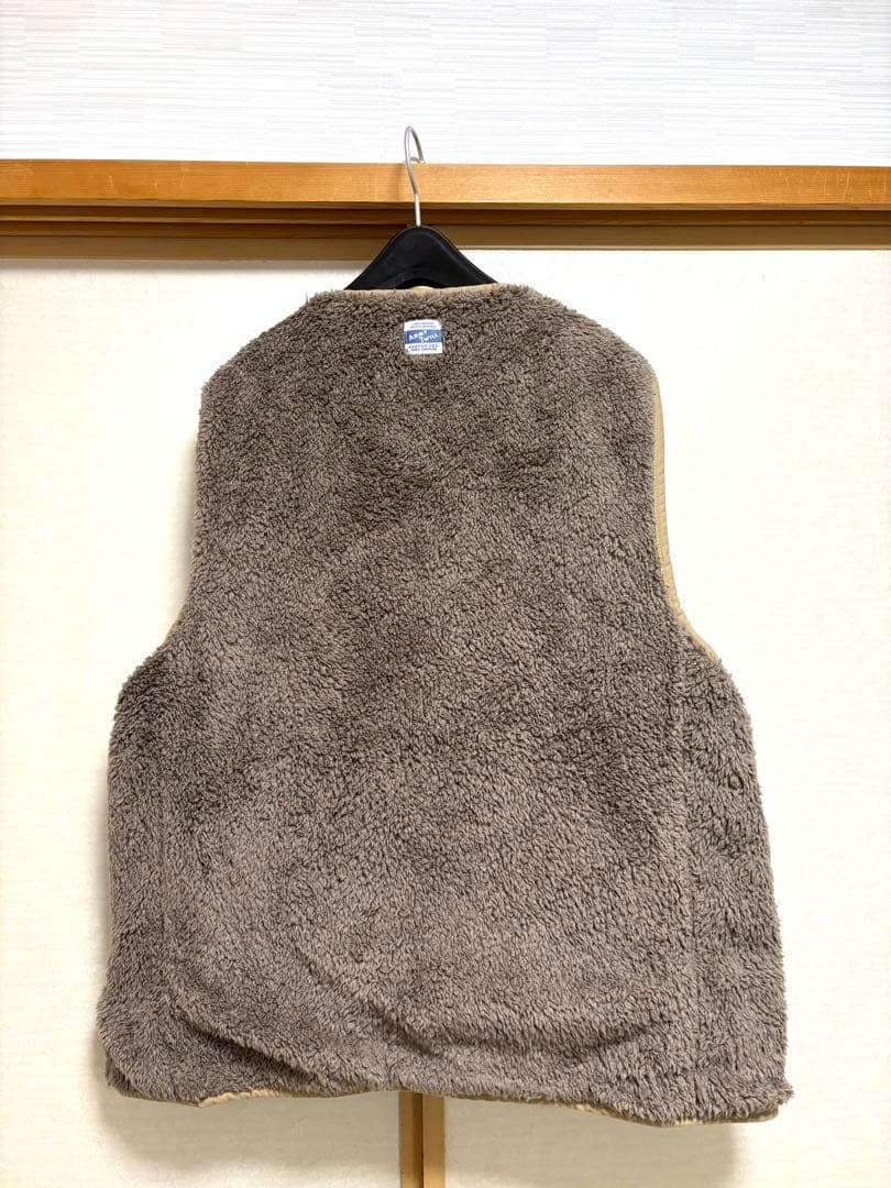 ARMYTWILL 別注 ベスト リバーシブル ボア フリース　ツイル