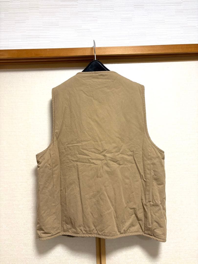 ARMYTWILL 別注 ベスト リバーシブル ボア フリース　ツイル