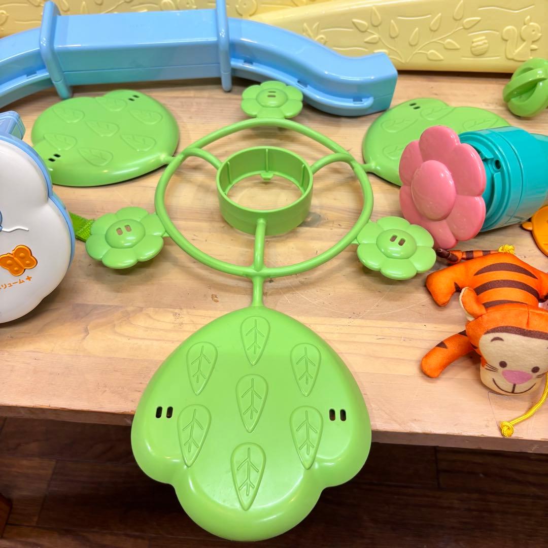 ☆美品☆【タカラトミー】くまのプーさん えらべる回転6WAYジムにへんしんメリー