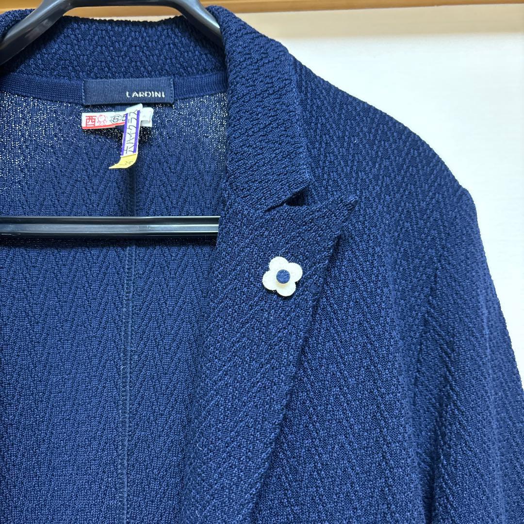 LARDINI ラルディーニ ニットダブルジャケット
