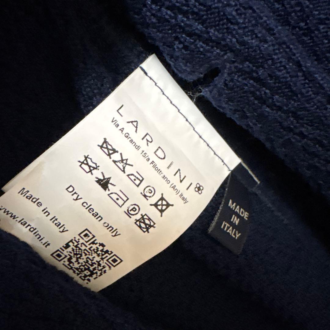 LARDINI ラルディーニ ニットダブルジャケット