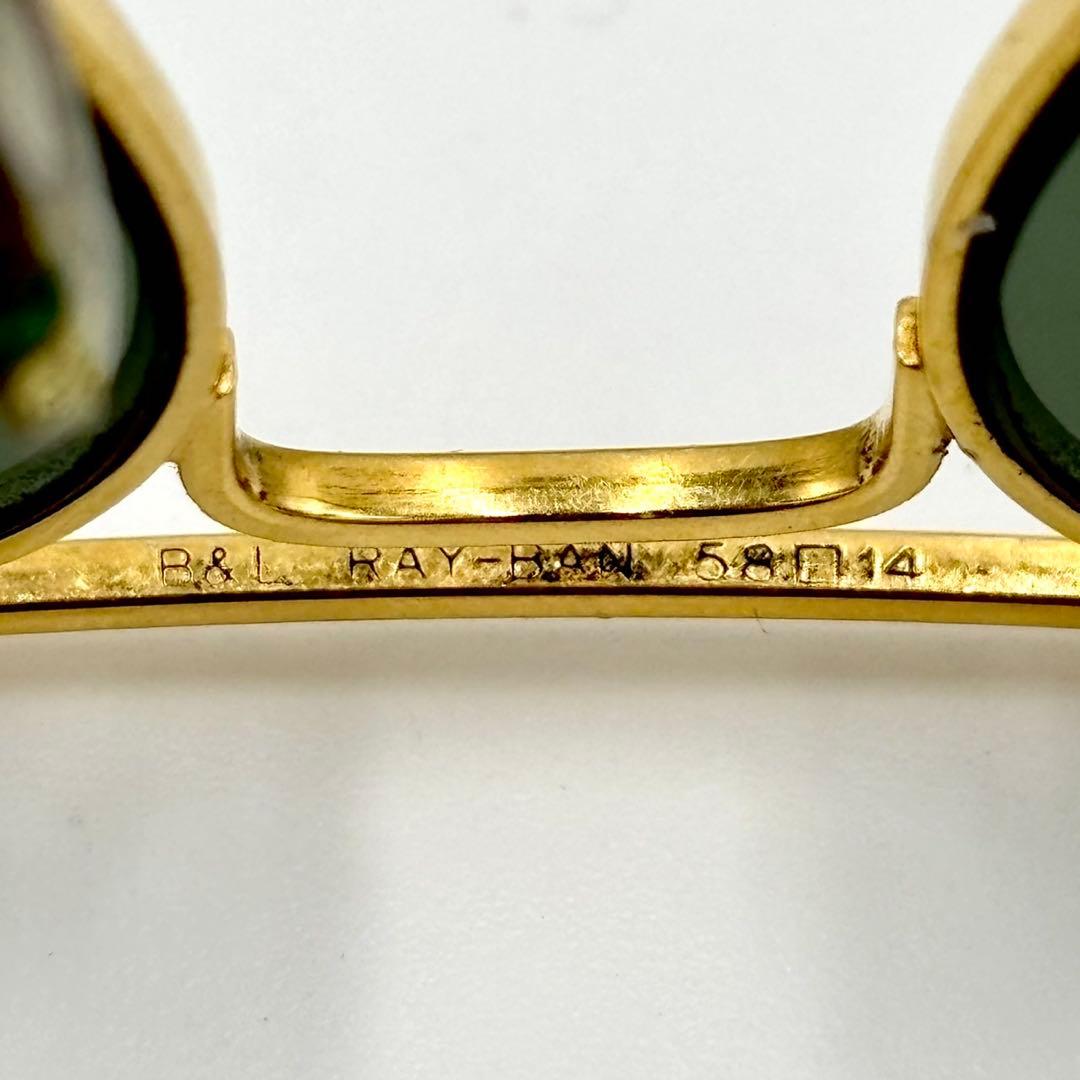 Ray-Ban Aviatorサングラス　Bausch & Lomb USA製