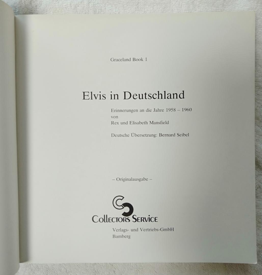 洋書 ELVIS in Deutschland