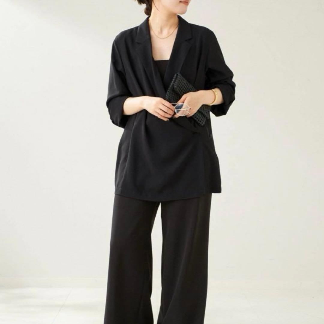 24SS 　Plage プラージュ　Cache Coeur ジャケット 黒