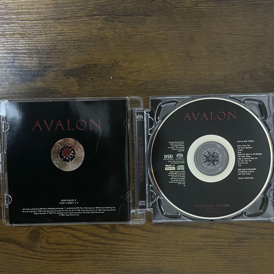 Roxy Music Avalon ロキシー・ミュージックsacd hybrid