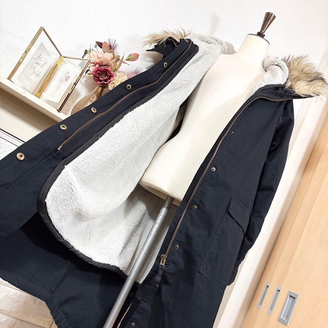 somari　モッズコート　ライナー付き　3way　ネイビー　オシャレウォーカー