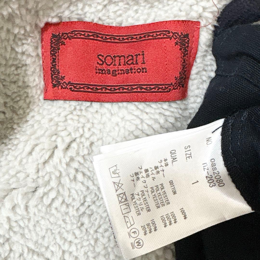 somari　モッズコート　ライナー付き　3way　ネイビー　オシャレウォーカー