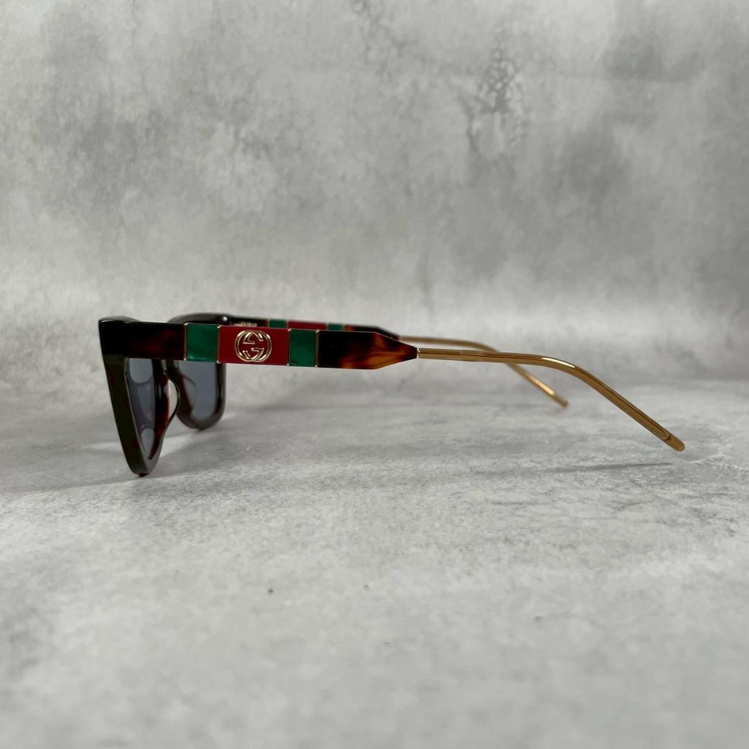 美品　GUCCI グッチ　シェリーライン　GG　インターロッキングG　サングラス