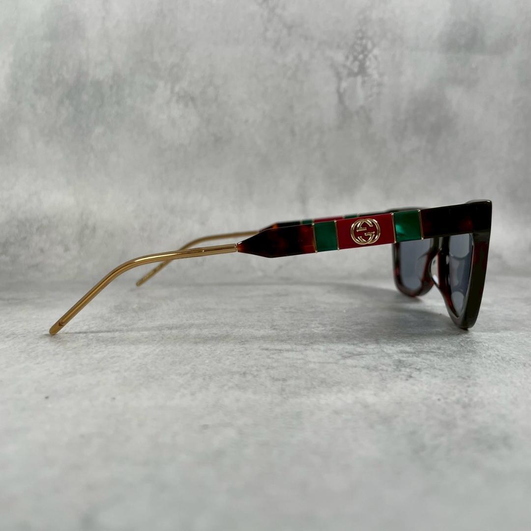 美品　GUCCI グッチ　シェリーライン　GG　インターロッキングG　サングラス