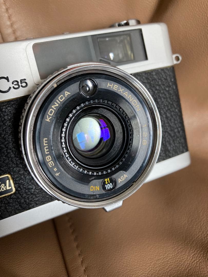 ❇️ Konica C35 とフィルムセット❇️ ✅ 自然光では良く写ります。