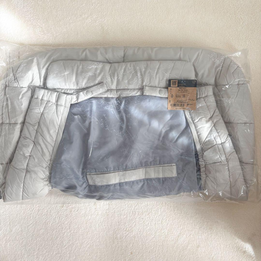 【ノースフェイス】 ベビーシェルブランケット/アイボリー/新品