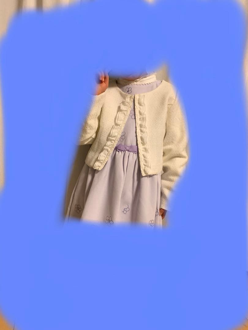 メゾピアノ　フォーマルドレス　セットアップ　女の子 120㎝ ※お値下げ不可