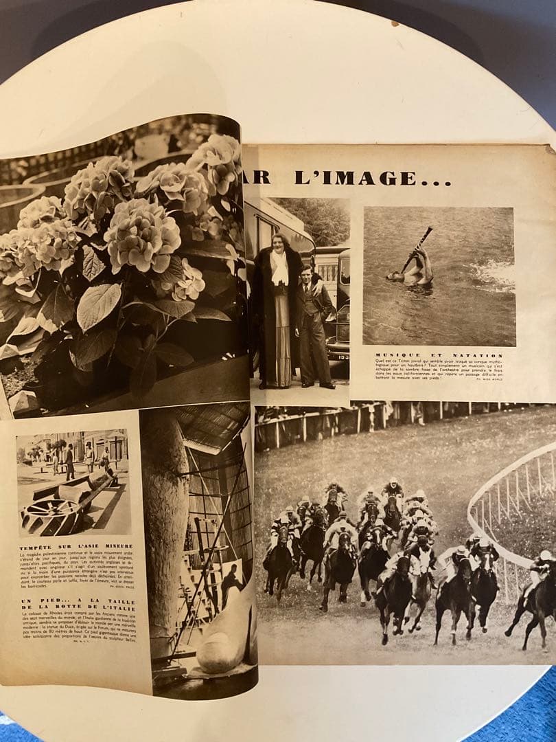 報道写真誌『VU』1936年6月3日号 ルノー・セガン島ストライキ特集号