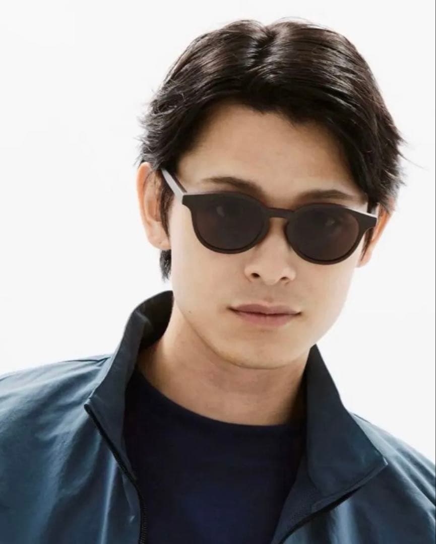 JINS ×  Peak Rubber サングラス 偏光レンズ　土カラー