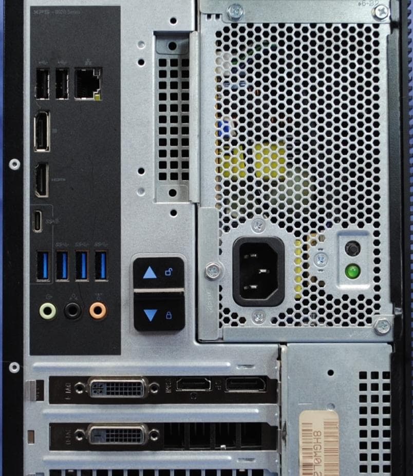 高性能!DELL XPS8920 i7-7700/Win11/Office/無線