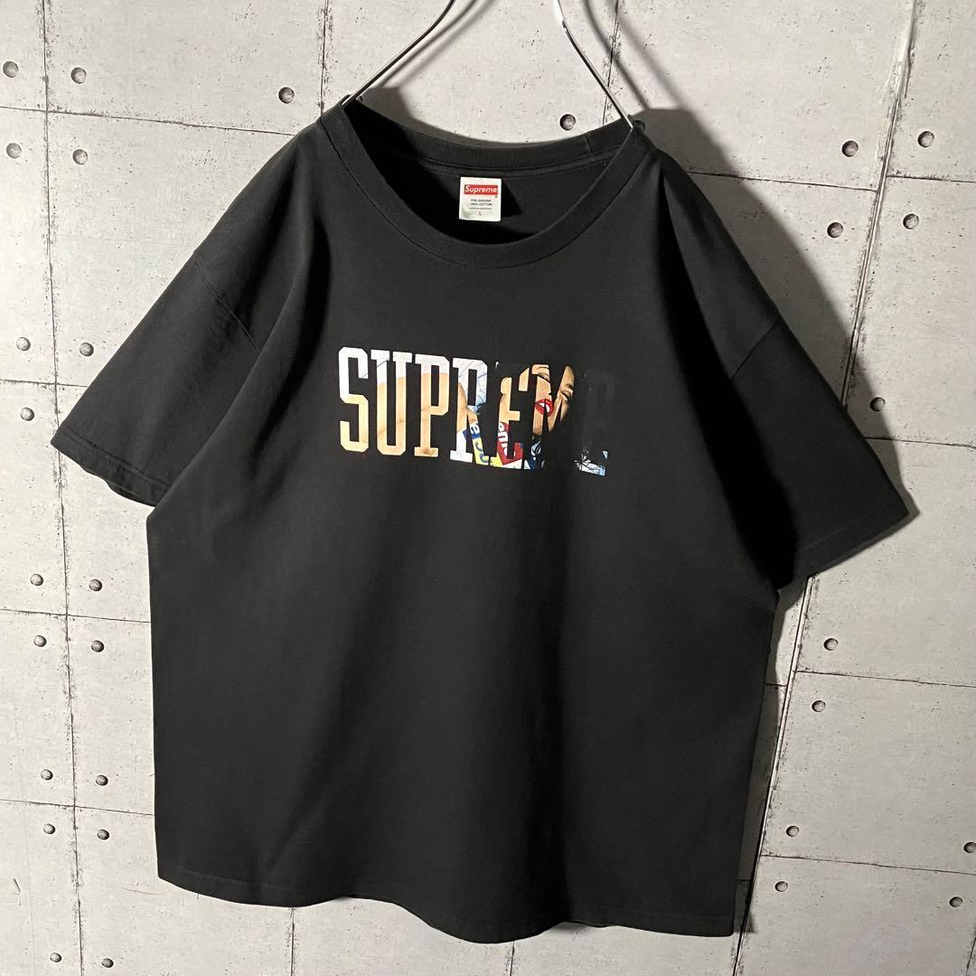 まとう☆ 24FW テラパトリックロゴ Tシャツ Lブラック